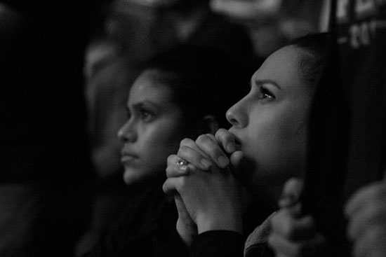 Woman praying as she looks up, and we learn about experience of Ellen White during the Millerite movement.