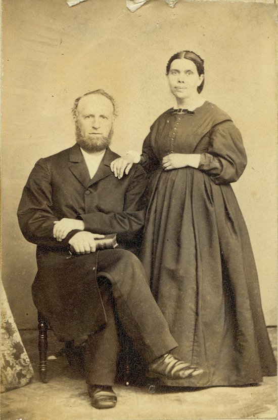 James and Ellen White in 1864